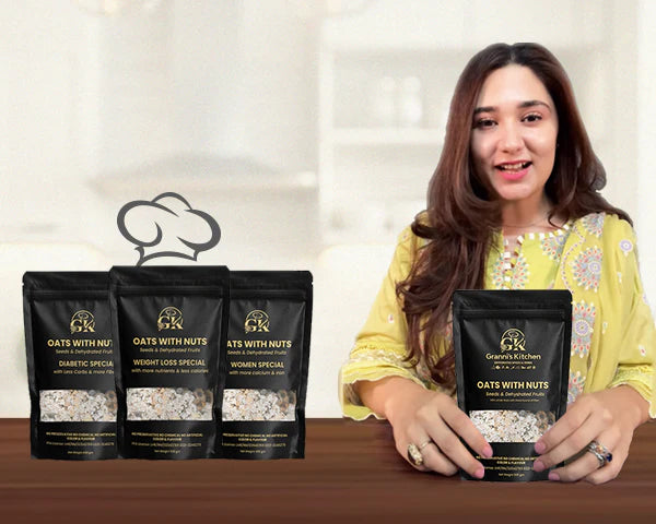 OATS WITH NUTS | BREAKFAST ESSENTIAL