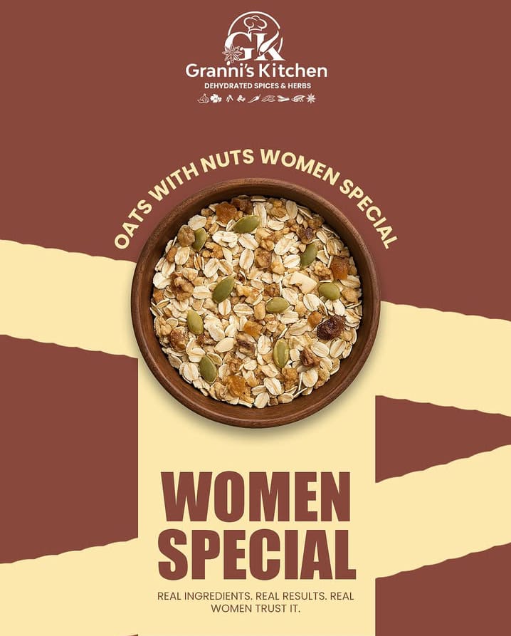 OATS WITH NUTS | WOMEN SPECIAL