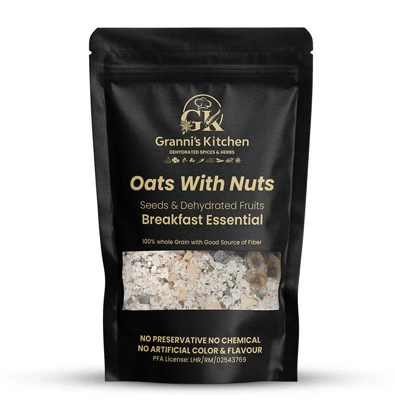 OATS WITH NUTS | BREAKFAST ESSENTIAL