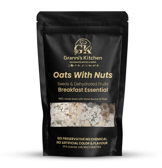 OATS WITH NUTS | BREAKFAST ESSENTIAL