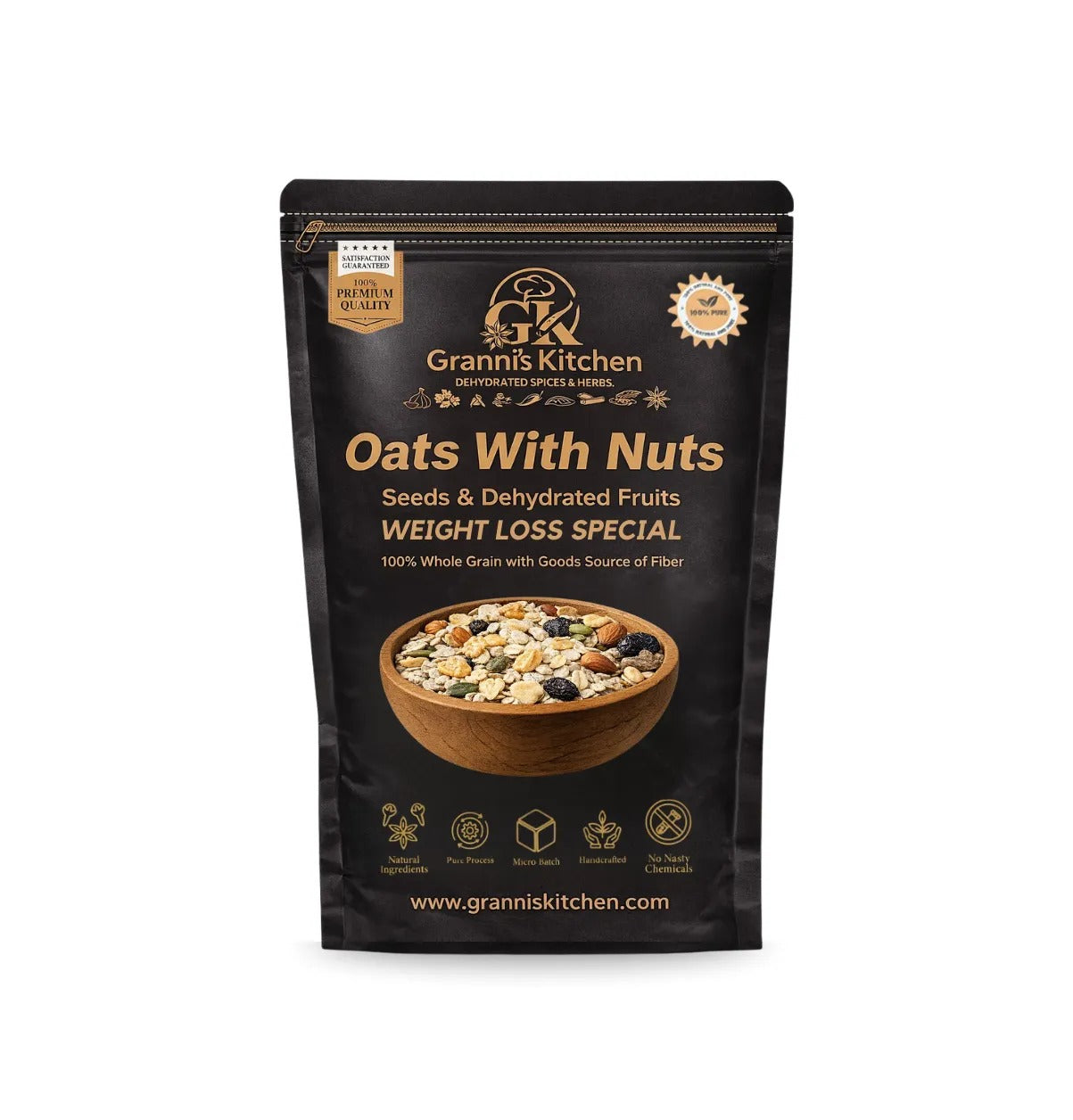 Oats With Nuts | Weight loss Special