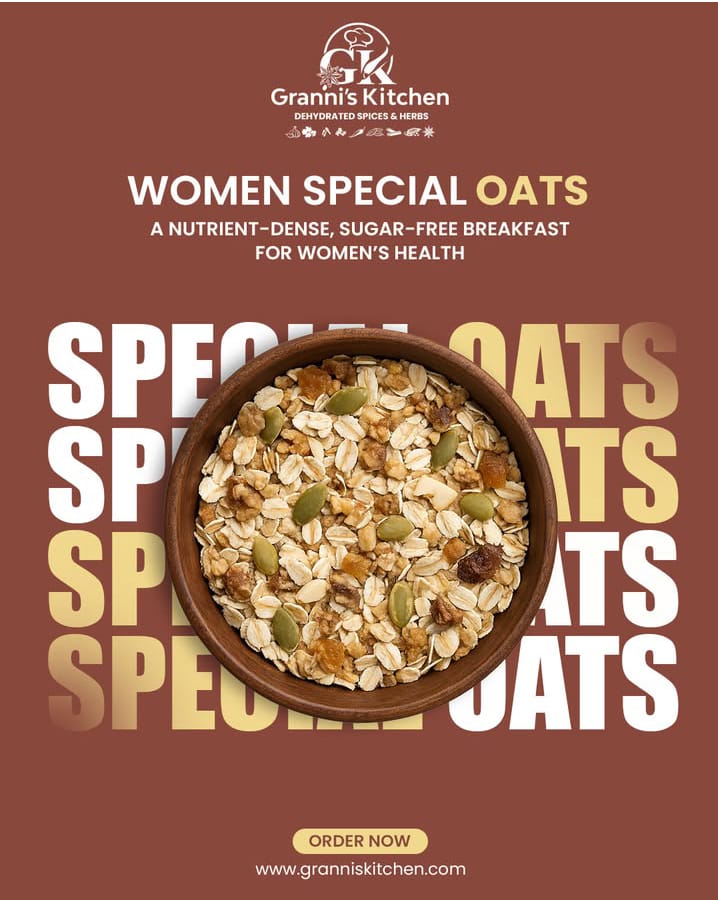 OATS WITH NUTS |  WOMEN SPECIAL