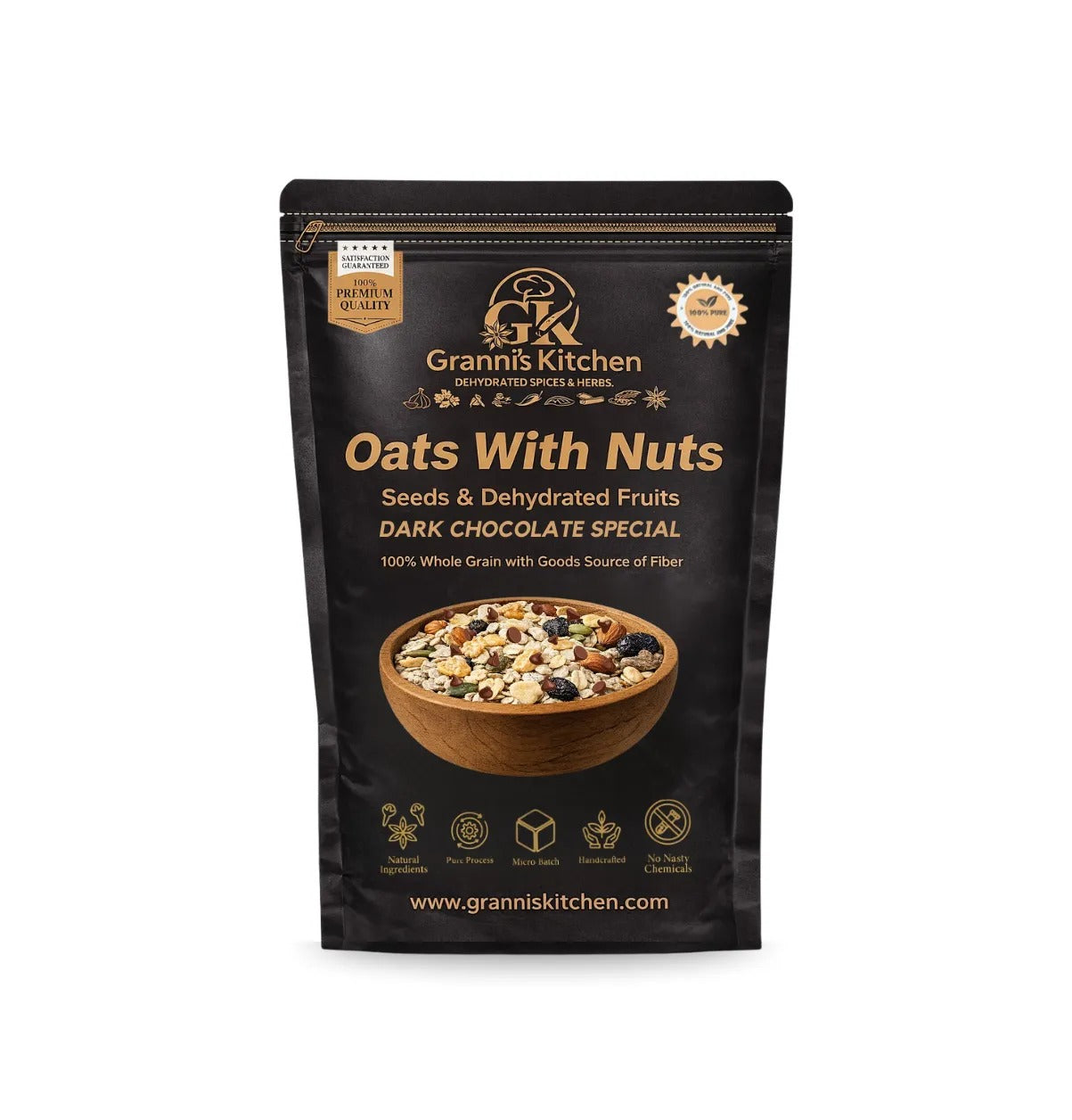 OATS WITH NUTS | DARK CHOCOLATE